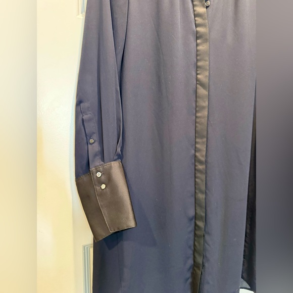 JCREW BLACK LABEL Colorblock Shirt Dress - Picture 4 of 9